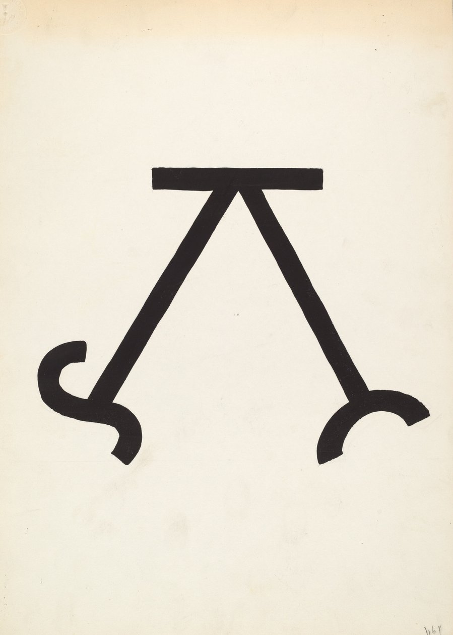 牛牌，约1936年。 作者 J·亨利·马利