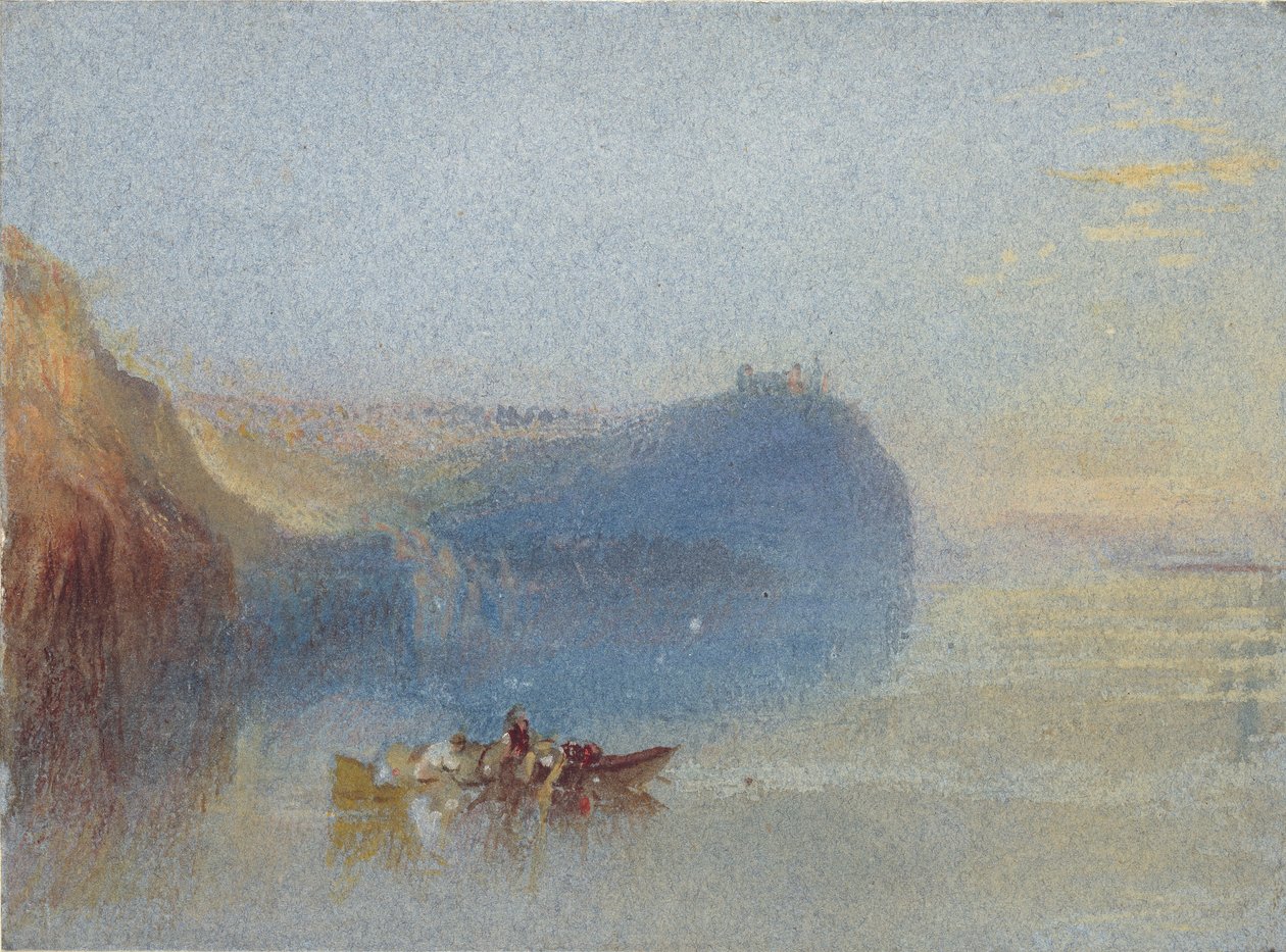 卢瓦尔河上的场景，约1826-1830年 作者 约瑟夫·马洛德·威廉·特纳