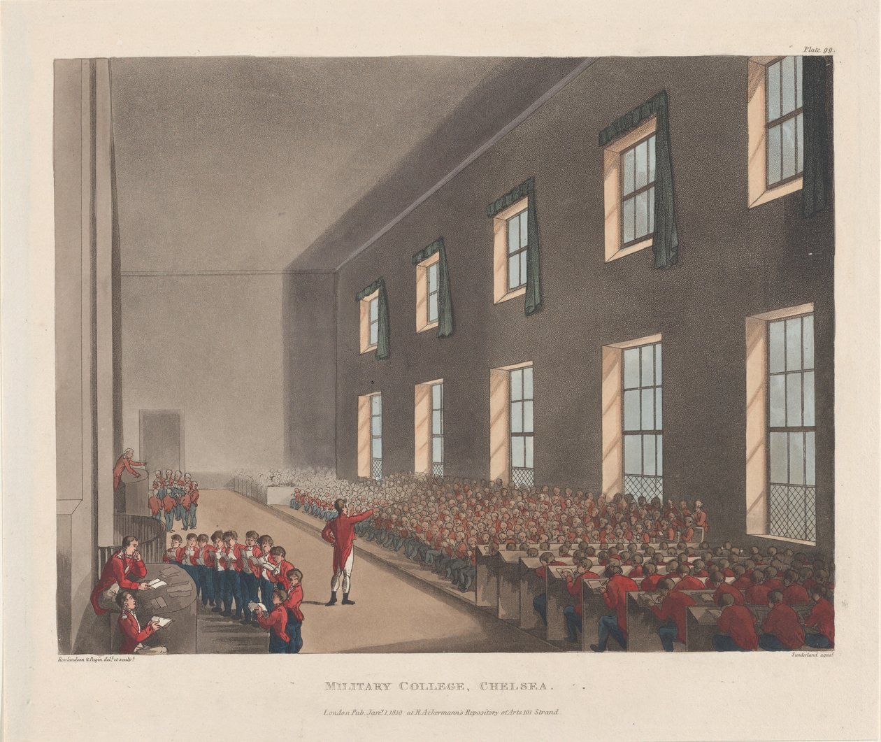 Military College, Chelsea, January 1, 1810., January 1, 1810. 作者 J. 布拉克