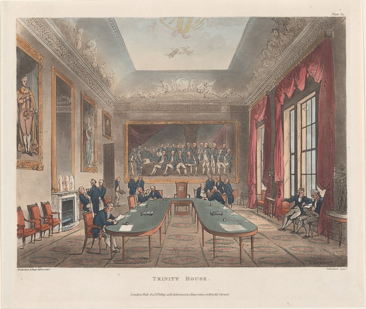 Trinity House, October 1, 1809., October 1, 1809. 作者 J. 布拉克