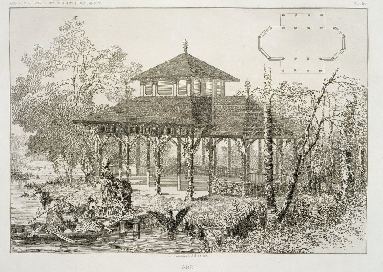 庇护所，1880年 作者 J·布萨德