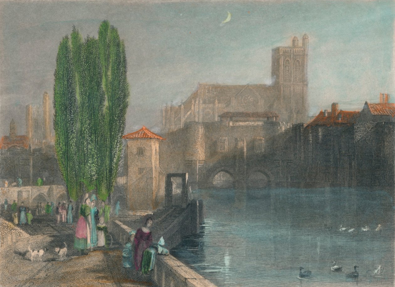 特鲁瓦（Troyes），c1833年，十九世纪中叶。 作者 JC建军纪念日