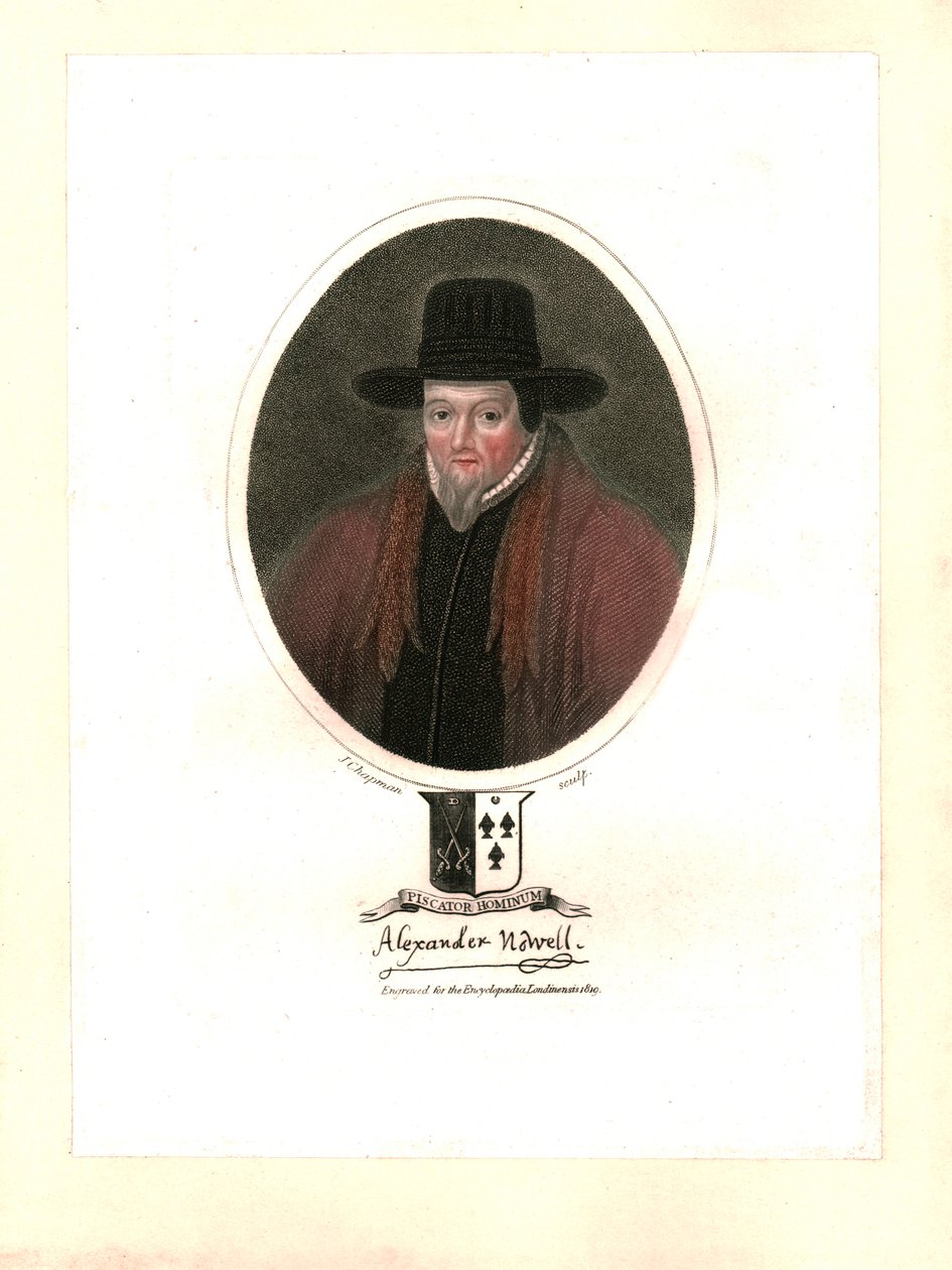 亚历山大·诺维尔（Alexander Nowell），1819年。 作者 查普曼