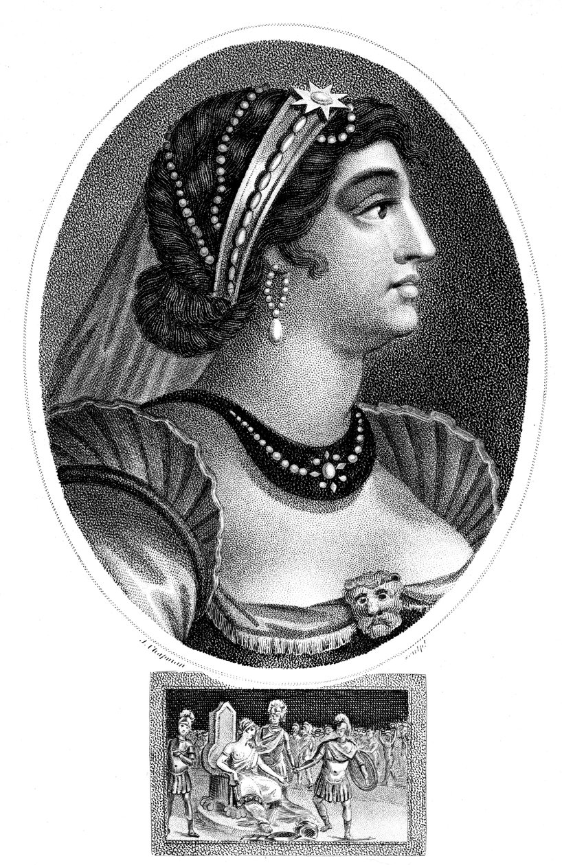 埃及女王克娄巴特拉，1804年。 作者 查普曼