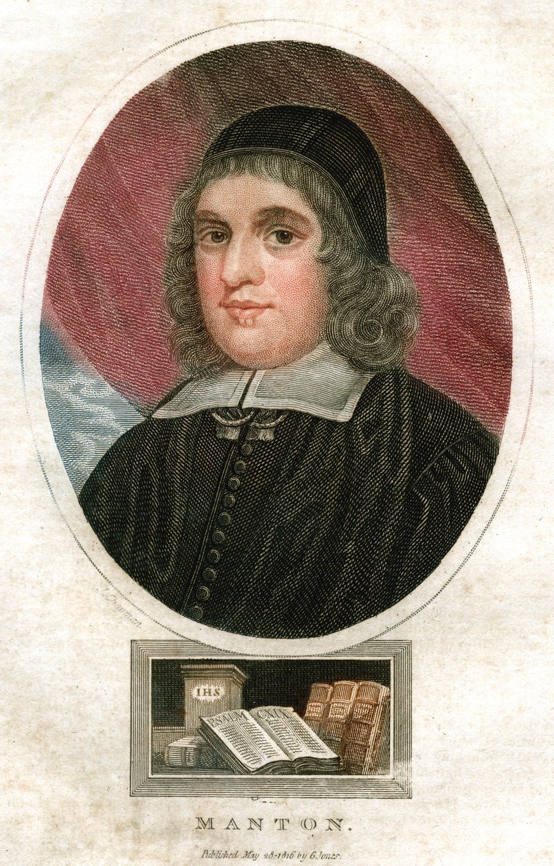 托马斯·曼顿（Thomas Manton），清教徒神职人员，1816年 作者 查普曼