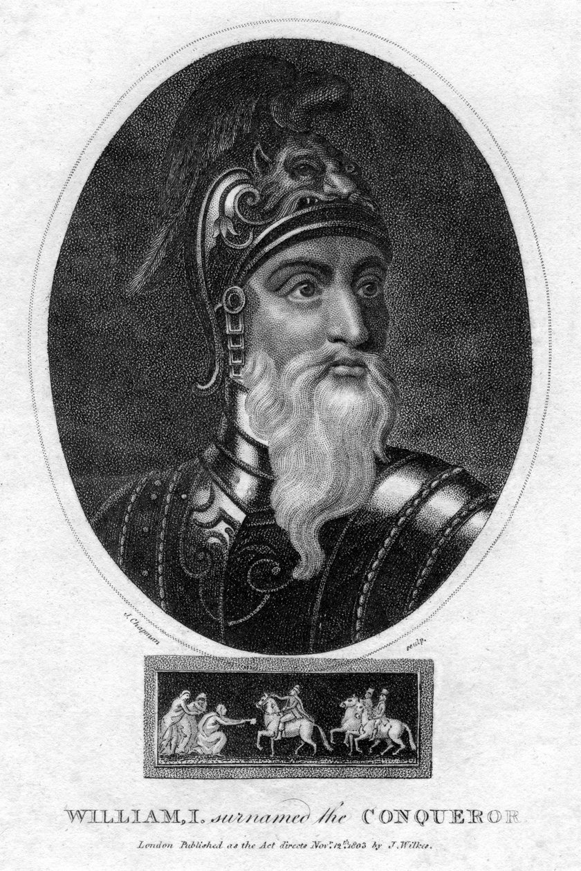 征服者威廉（William the Conqueror），1803年。 作者 查普曼