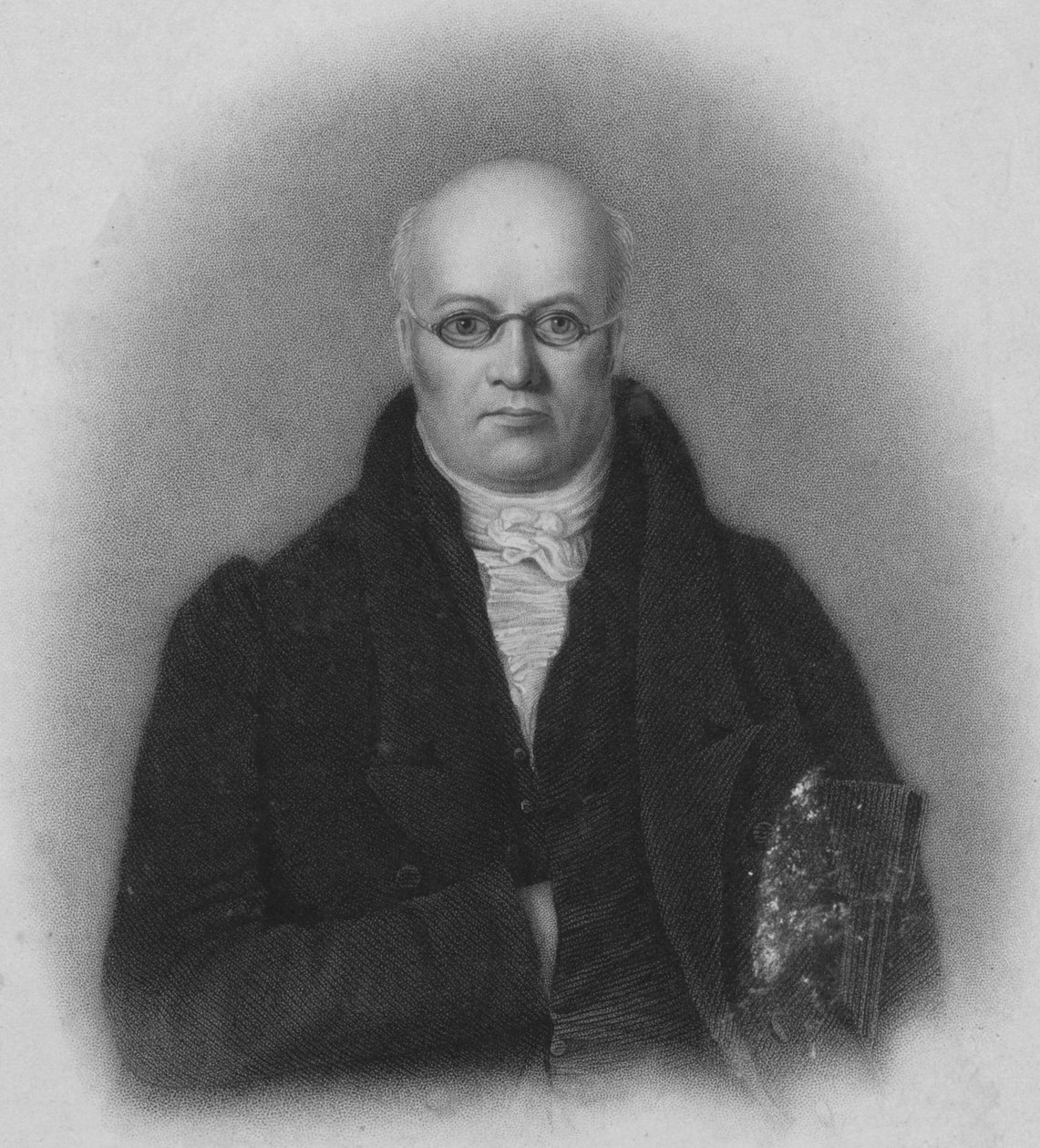 罗伯特·安斯利（Robert Ainslie Esquire），摄于1850年。 作者 J·科克伦
