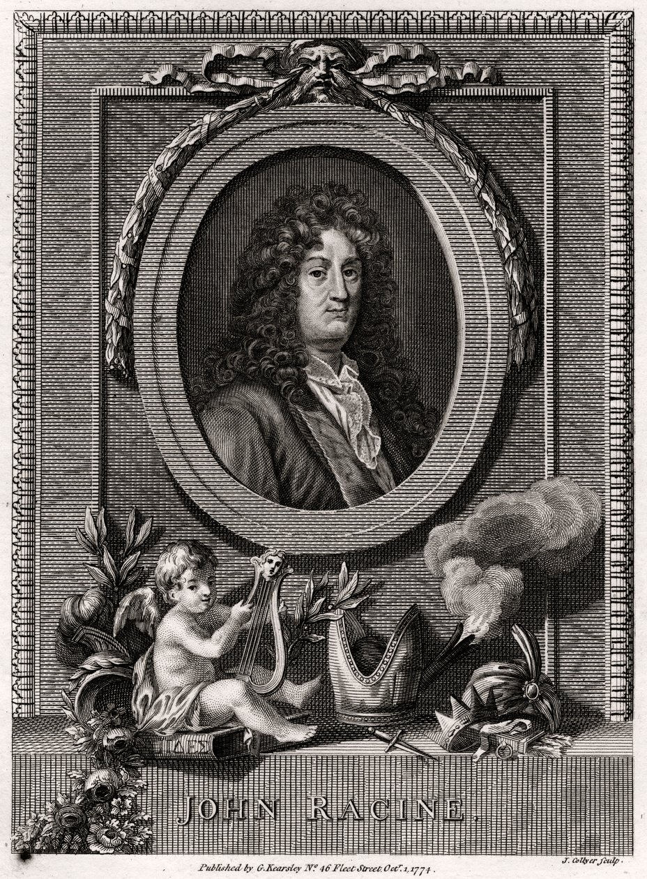 约翰·拉辛（John Racine），1774年 作者 J·科利尔
