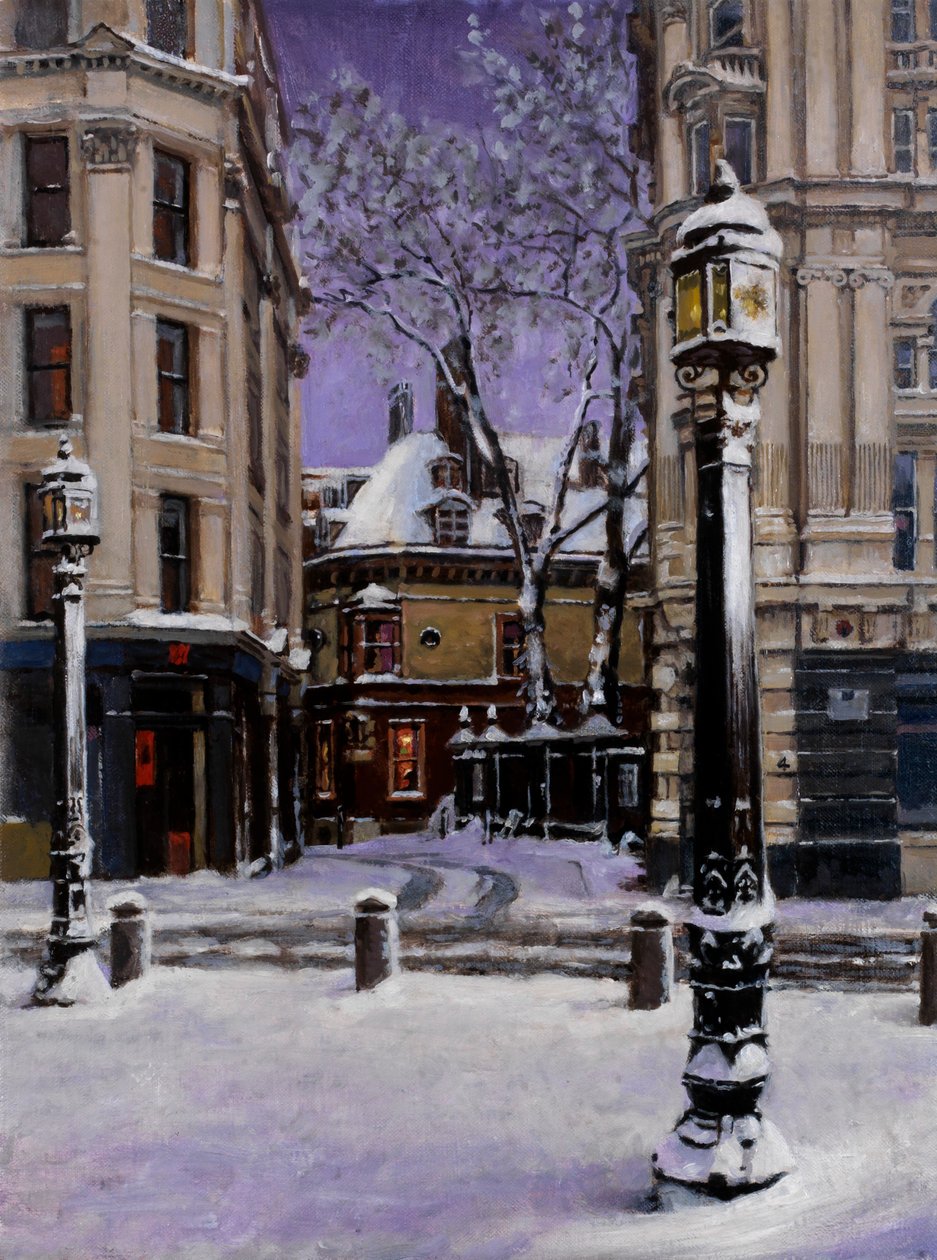 伦敦，2000 年，迪恩-克洛斯（油画） 作者 