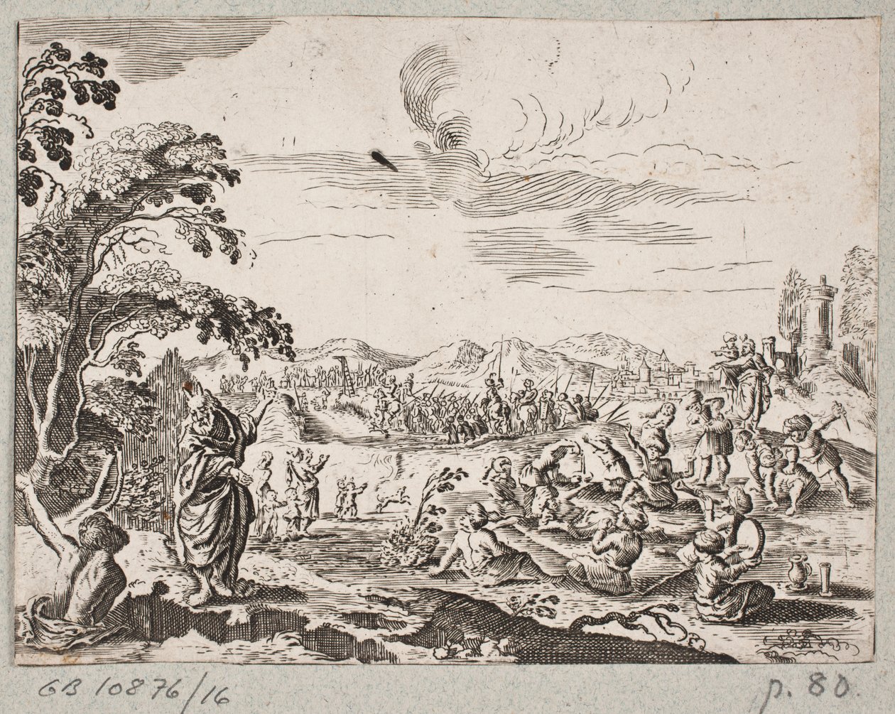 插图 til Adam Olearius，"Persianischer Rosenthal von einem Sinnreichen Poeten Schich Saadi[......]"，石勒苏益格，1660 年 作者 J穆勒