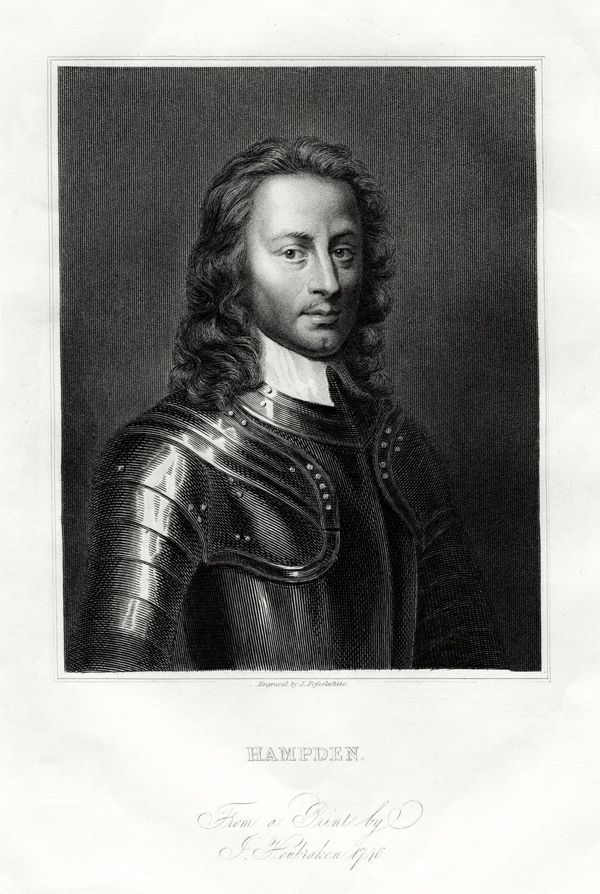 约翰·汉普登（John Hampden Esquire），十九世纪 作者 波斯·怀特