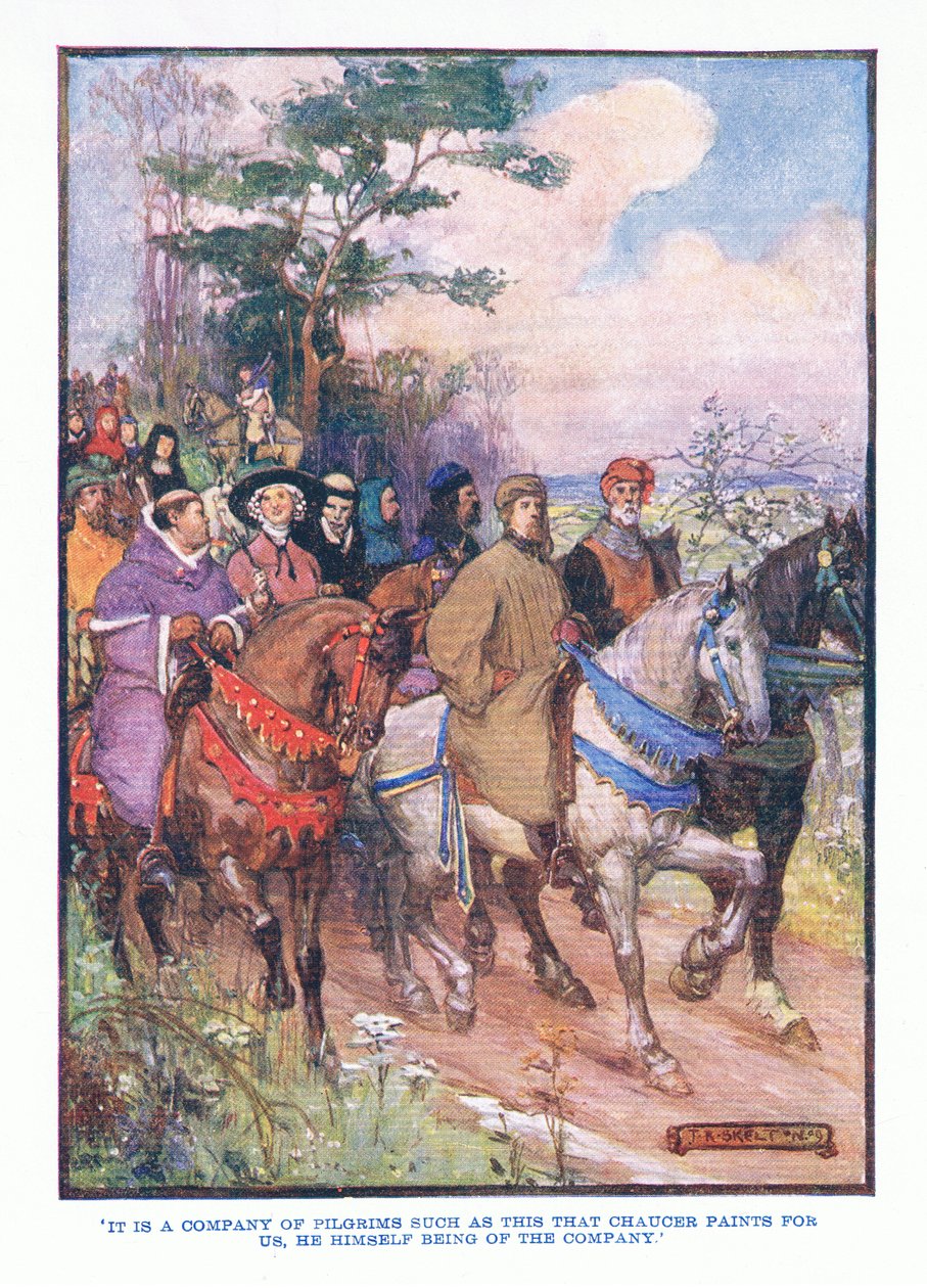 它是一个朝圣者的公司，来自英国文学pub.by TC＆EC Jack，c.1920 作者 JR斯凯尔顿