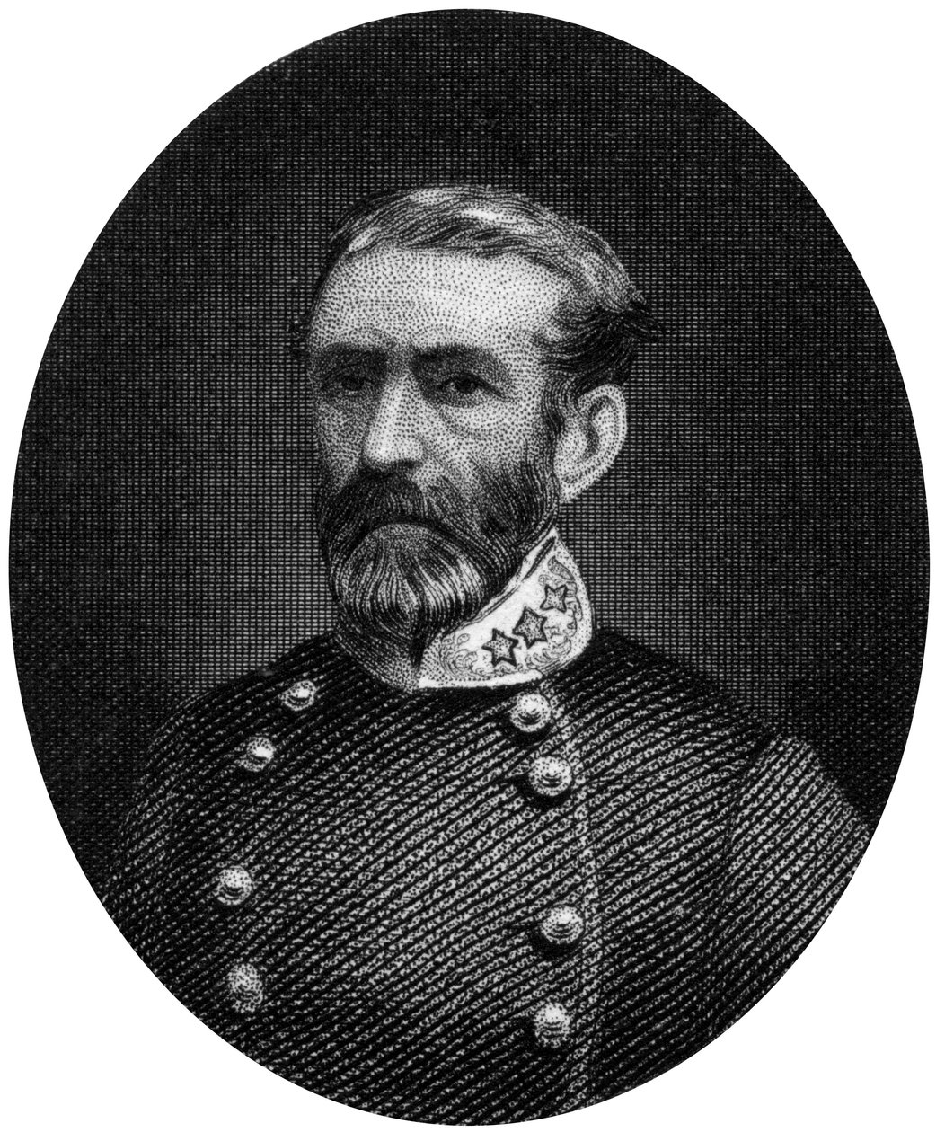 邦联将军布拉克斯顿·布拉格（Braxton Bragg），1862-1867年。 作者 罗杰斯