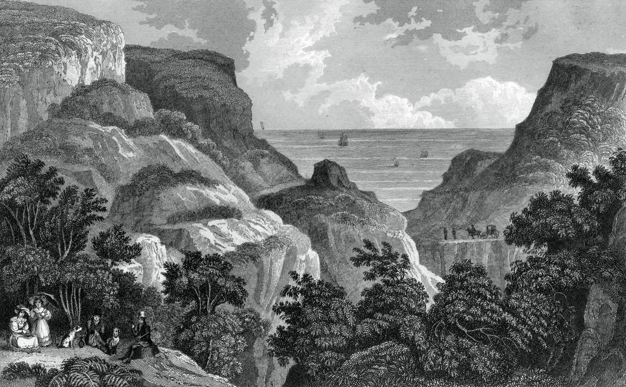 达涅斯·戴克（Danes Dyke），19世纪。 作者 罗杰斯