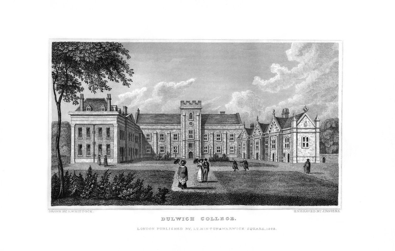 伦敦德威学校，1829年。 作者 罗杰斯
