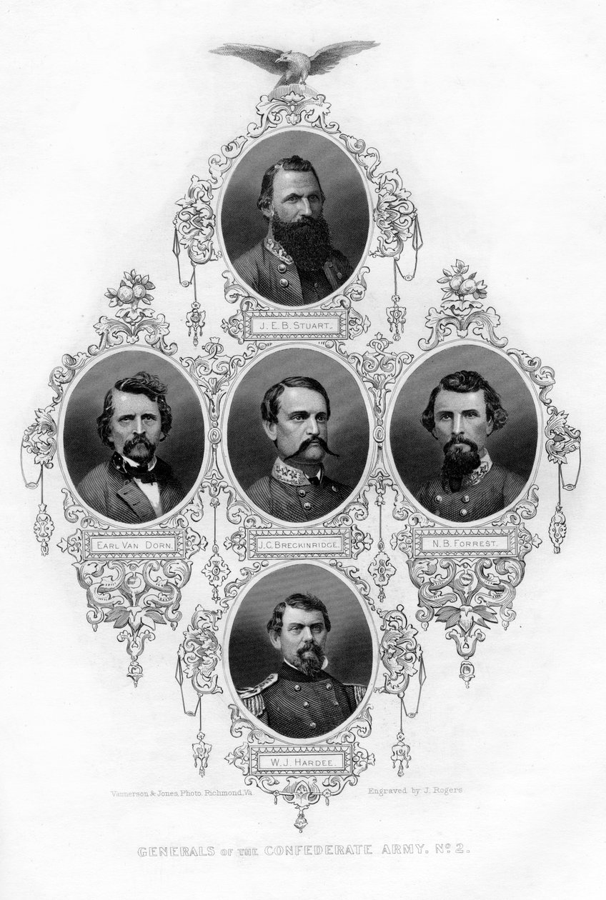 1862-1867年，同盟国将军。 作者 罗杰斯