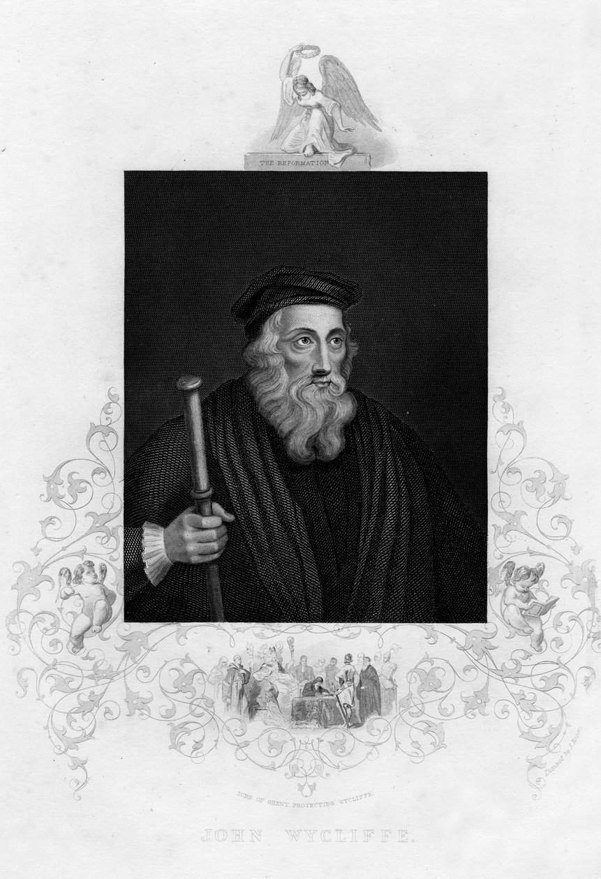 约翰·威克里夫（John Wycliffe），英国神学家，十九世纪 作者 罗杰斯