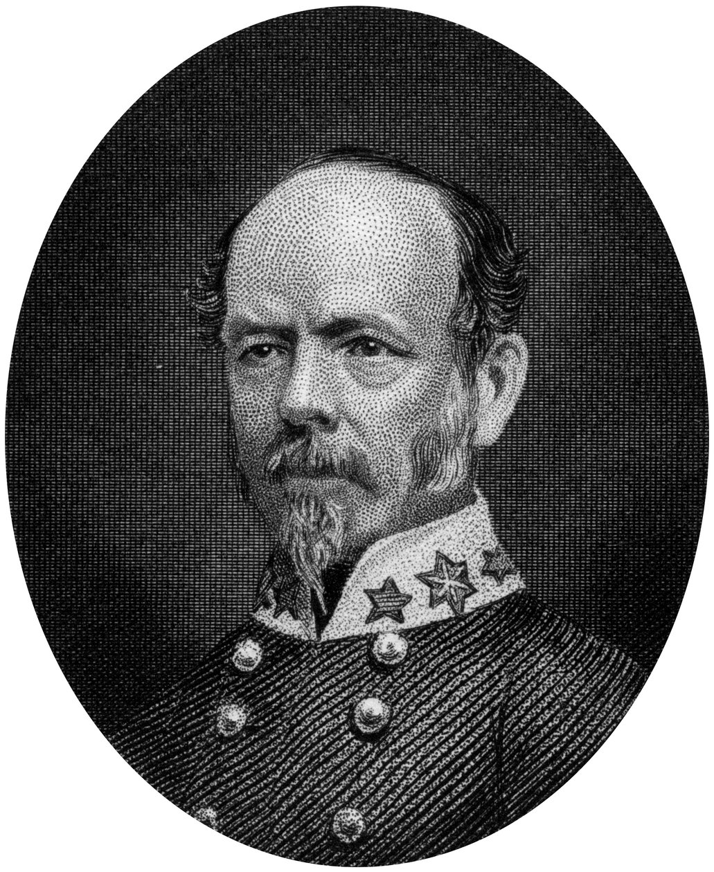 约瑟夫·艾格斯顿·约翰斯顿（Joseph Eggleston Johnston），同盟国将军，1862-1867年。 作者 罗杰斯