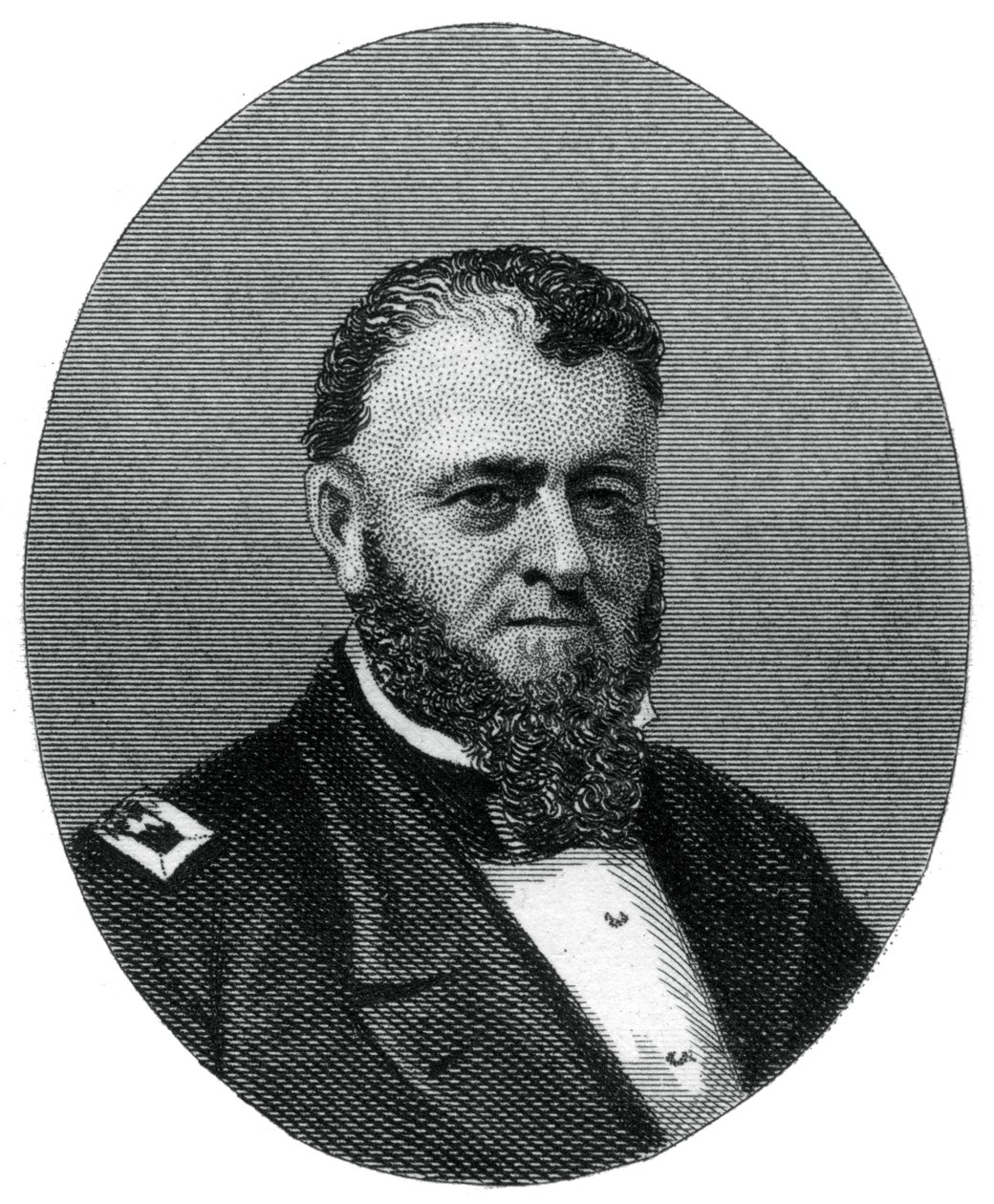 海军上将路易斯·马列什贝斯·戈德斯伯勒（Louis Malesherbes Goldsborough），1862-1867年。 作者 罗杰斯