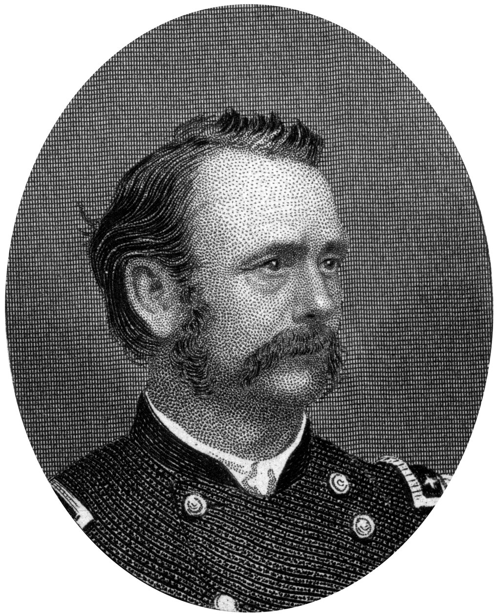 洛韦尔·哈里森·卢梭，联合少将，1862-1867年。 作者 罗杰斯