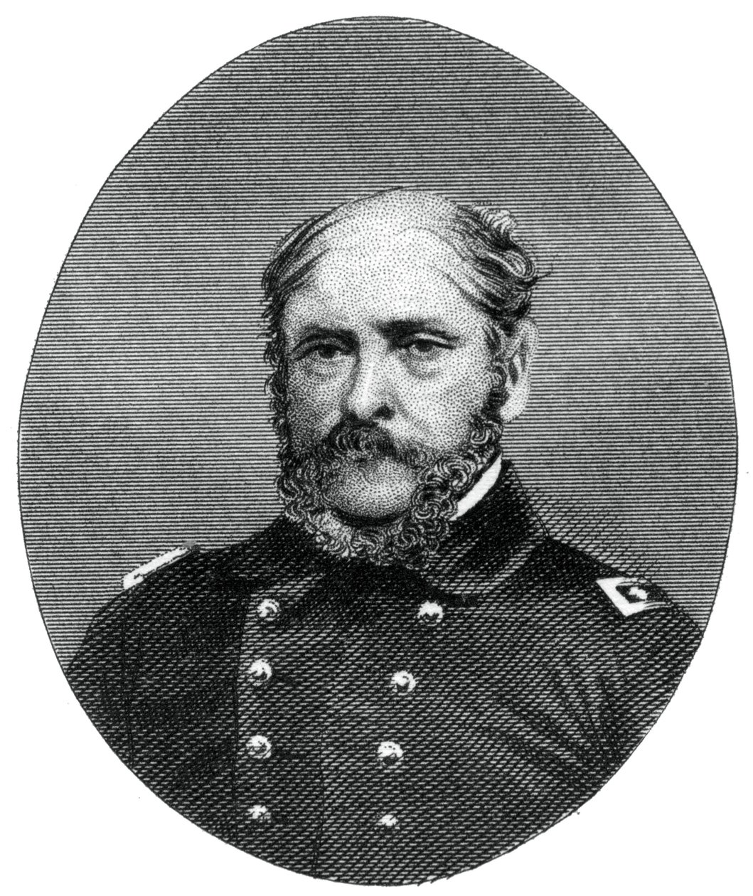 海军上将约翰·安克鲁姆·温斯洛，1862-1867年，美国海军。 作者 罗杰斯