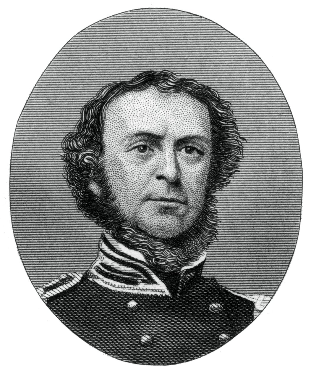 海军上将塞缪尔·弗朗西斯·杜邦（Samuel Francis Du Pont），1862-1867年。 作者 罗杰斯