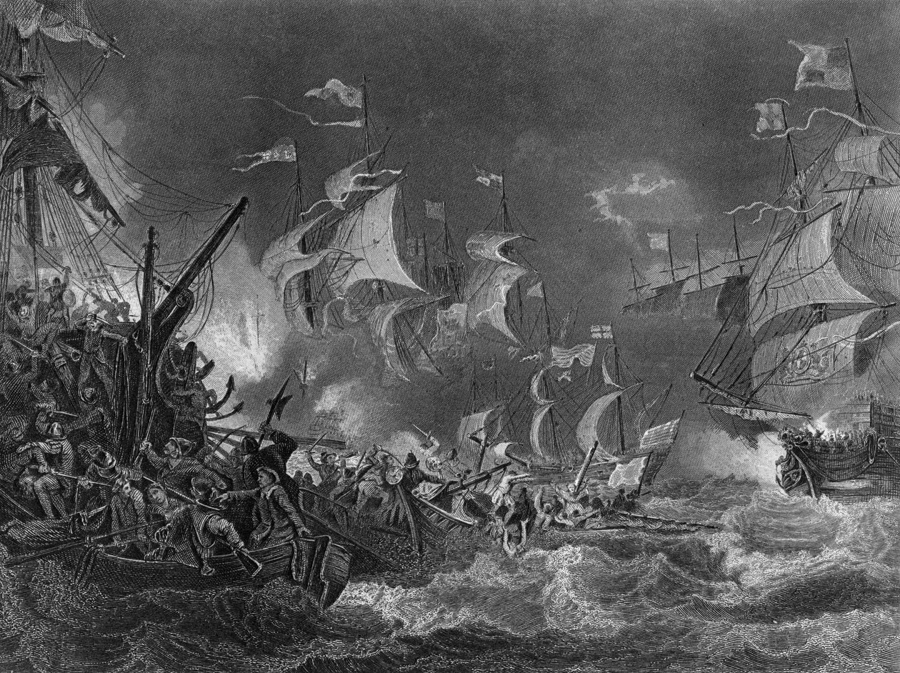 1588年至1857年，西班牙无敌舰队被击败。 作者 罗杰斯