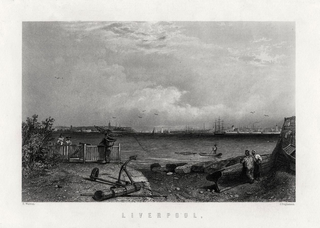英格兰利物浦，1883年 作者 斯蒂芬森