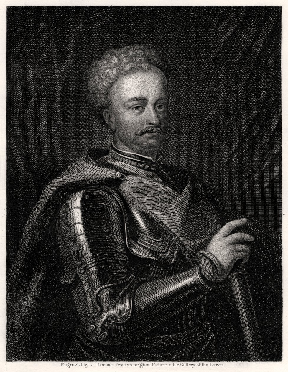 Jan III Sobieski，19世纪波兰立陶宛联邦国王 作者 汤姆森