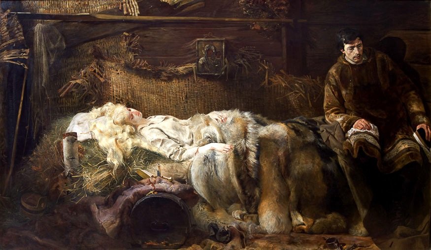 Ellenai.nPolski之死：Smierc Ellenai.n 作者 雅克·马尔切夫斯基（Jacek Malczewski）