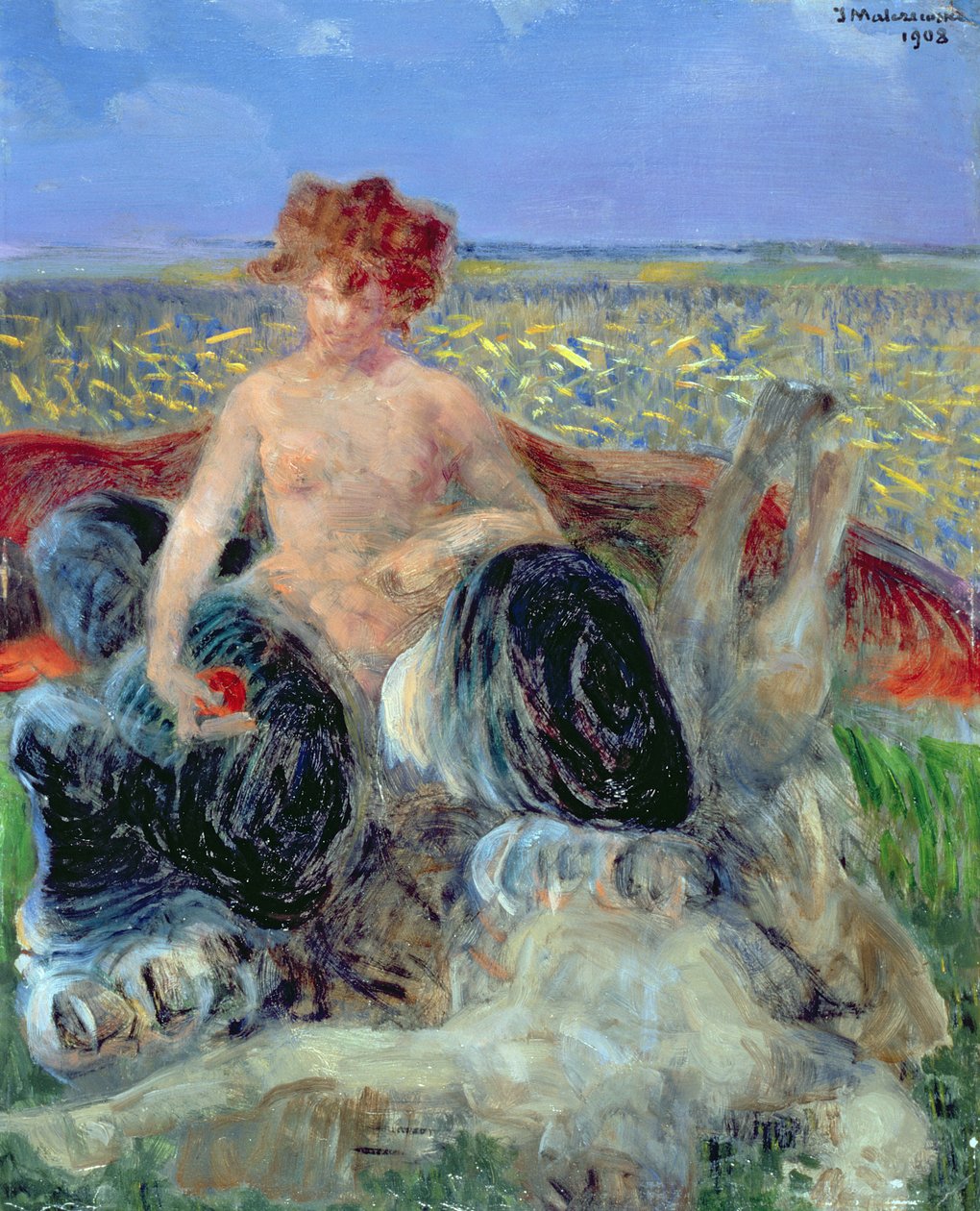 Chimaera，1908年 作者 雅克·马尔切夫斯基（Jacek Malczewski）