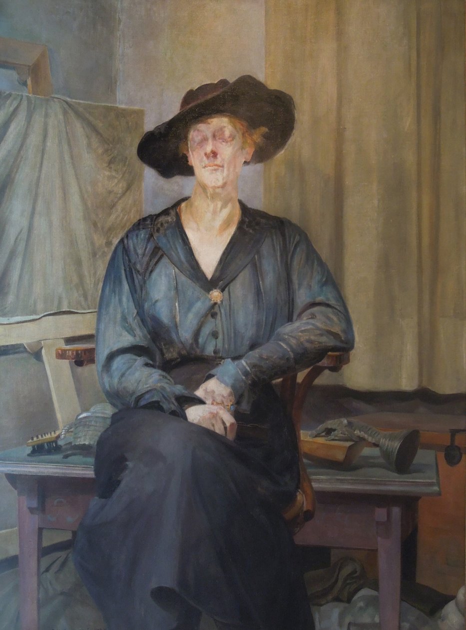 艺术家的妻子 作者 雅克·马尔切夫斯基（Jacek Malczewski）