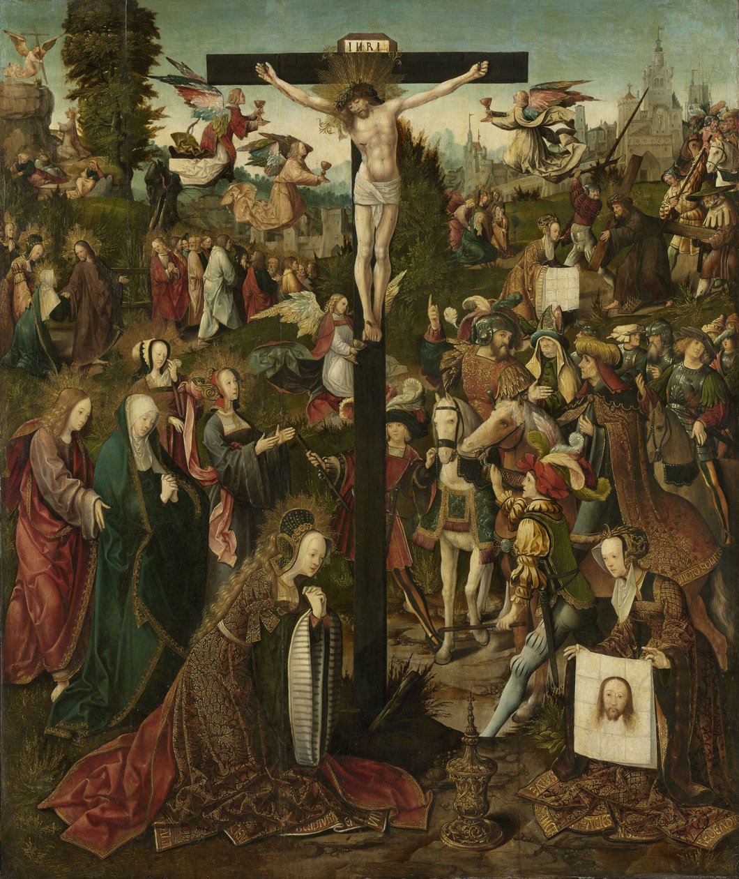 十字架，c.1507-c.1510 作者 雅各布·科内利兹·范·奥斯特萨宁