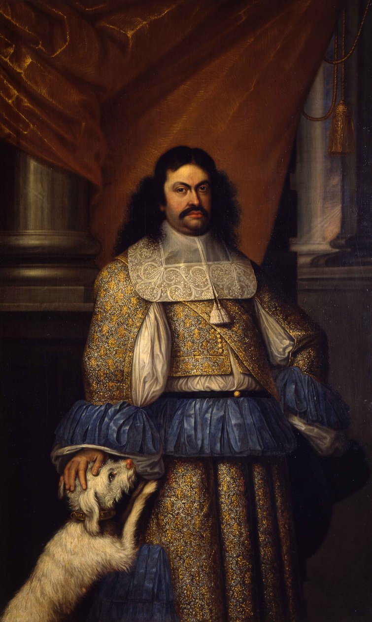 帕尔马公爵Ranuccio II Farnese的肖像（1630-1694） 作者 雅各布·丹尼斯