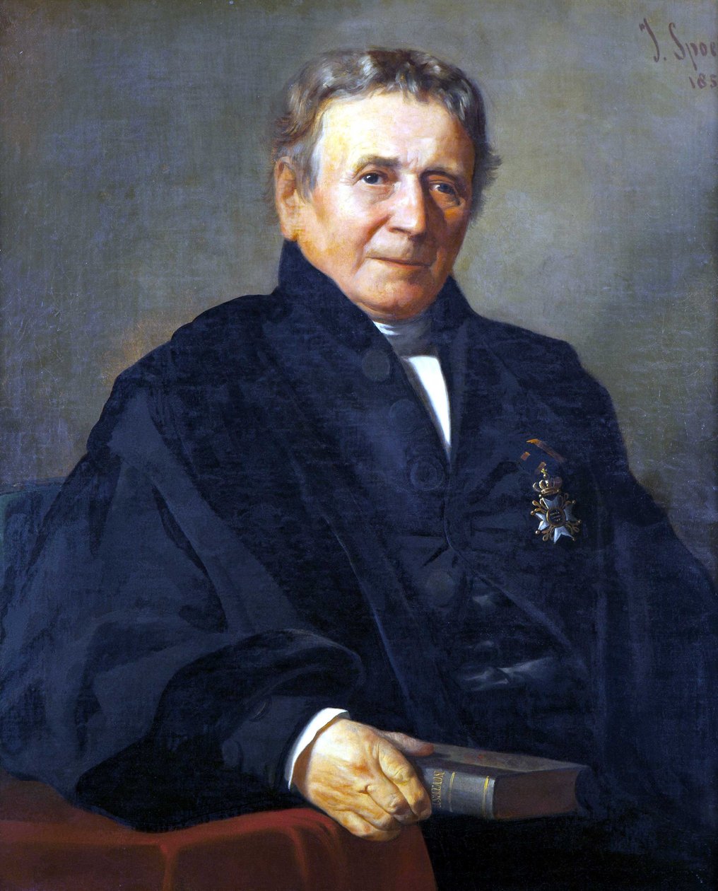 Wessel Albertus van Hengel（1779-1871），莱顿大学神学教授 作者 雅各布·斯波尔