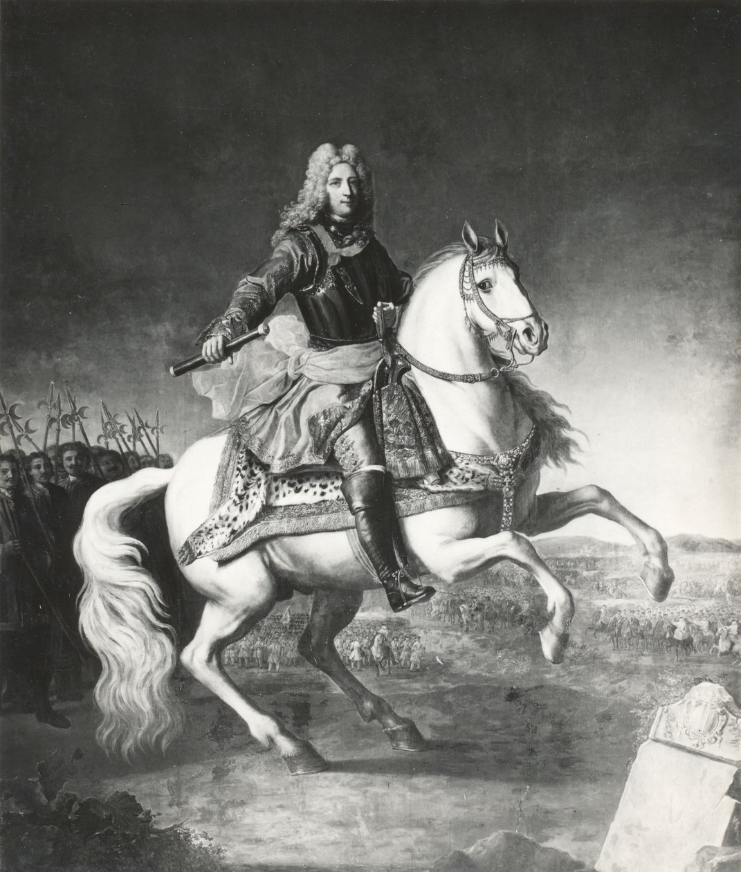 马术肖像或Jean-Philippe-Eugene de Merode-Westerloo 作者 雅各布·范·舒本