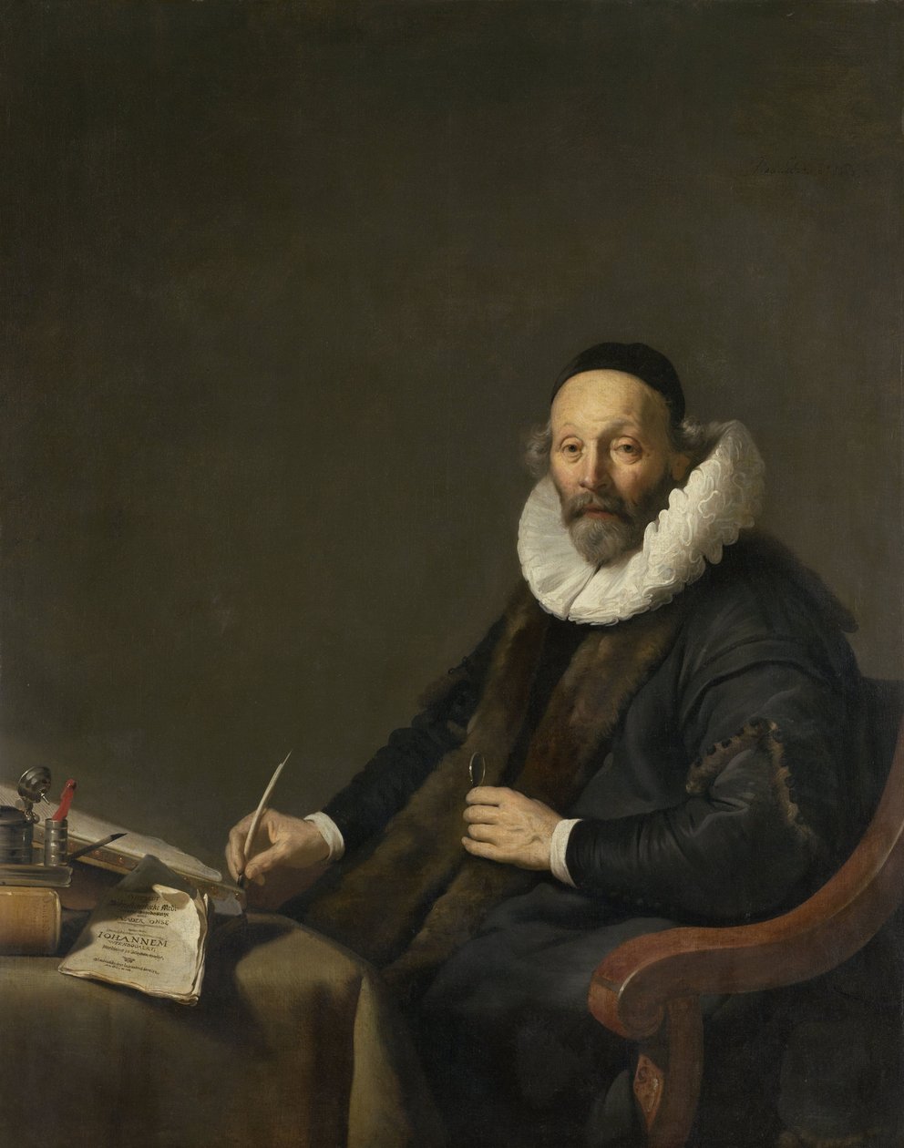 约翰内斯-沃滕博加尔特
约翰内斯-沃滕博加特（Johannes Wttenbogaert，1557-1644 年）。海牙 Remonstrant 牧师 作者 雅各布·阿德里安斯。贝克