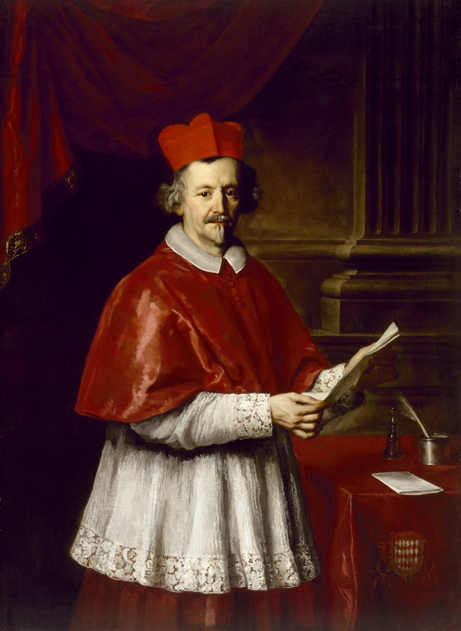 红衣主教Giulio Spinola，c.1675 作者 雅各布·费迪南德·沃特