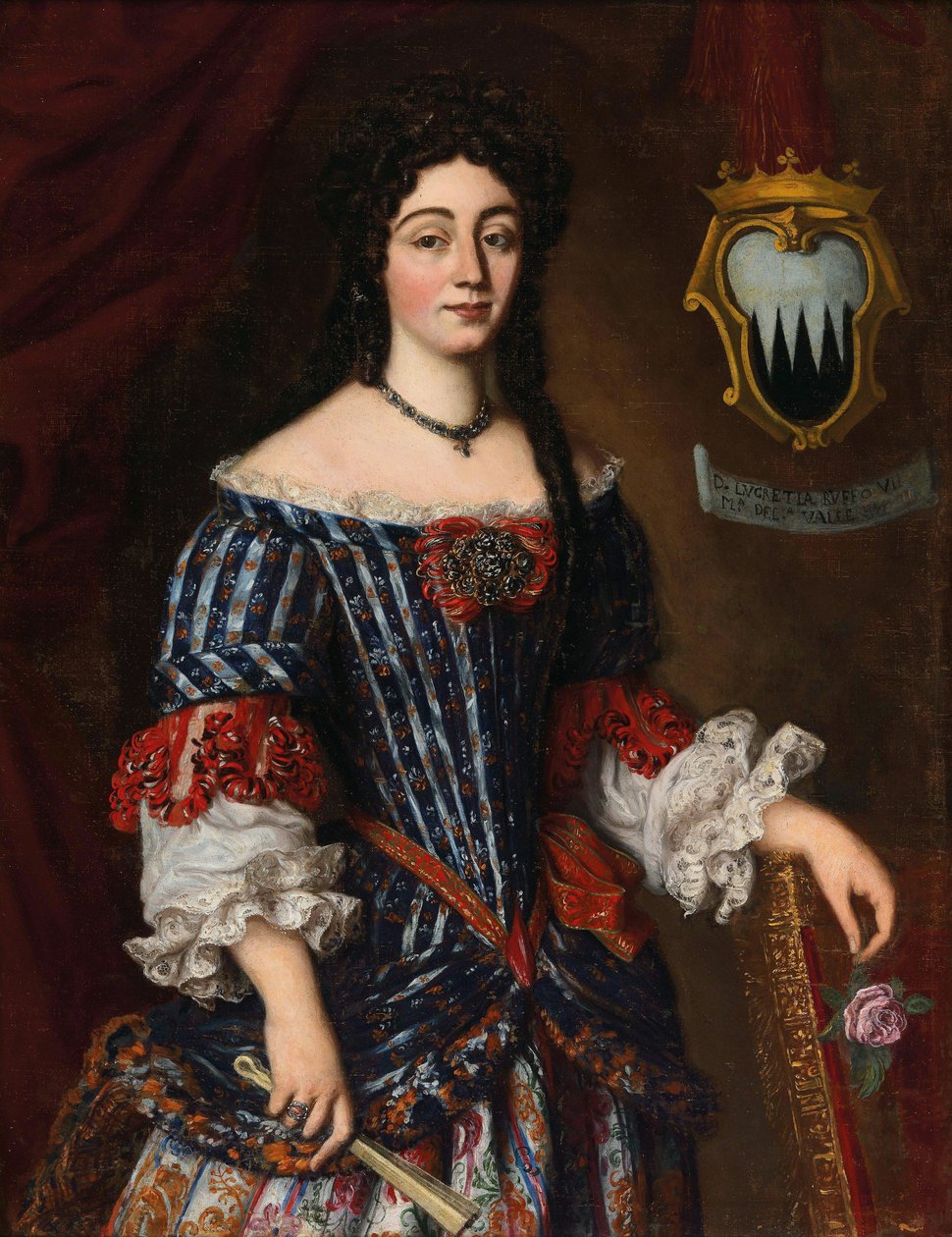 卢克雷齐娅-鲁弗1661-1722，山谷的女侯爵。 作者 雅各布·费迪南德·沃特