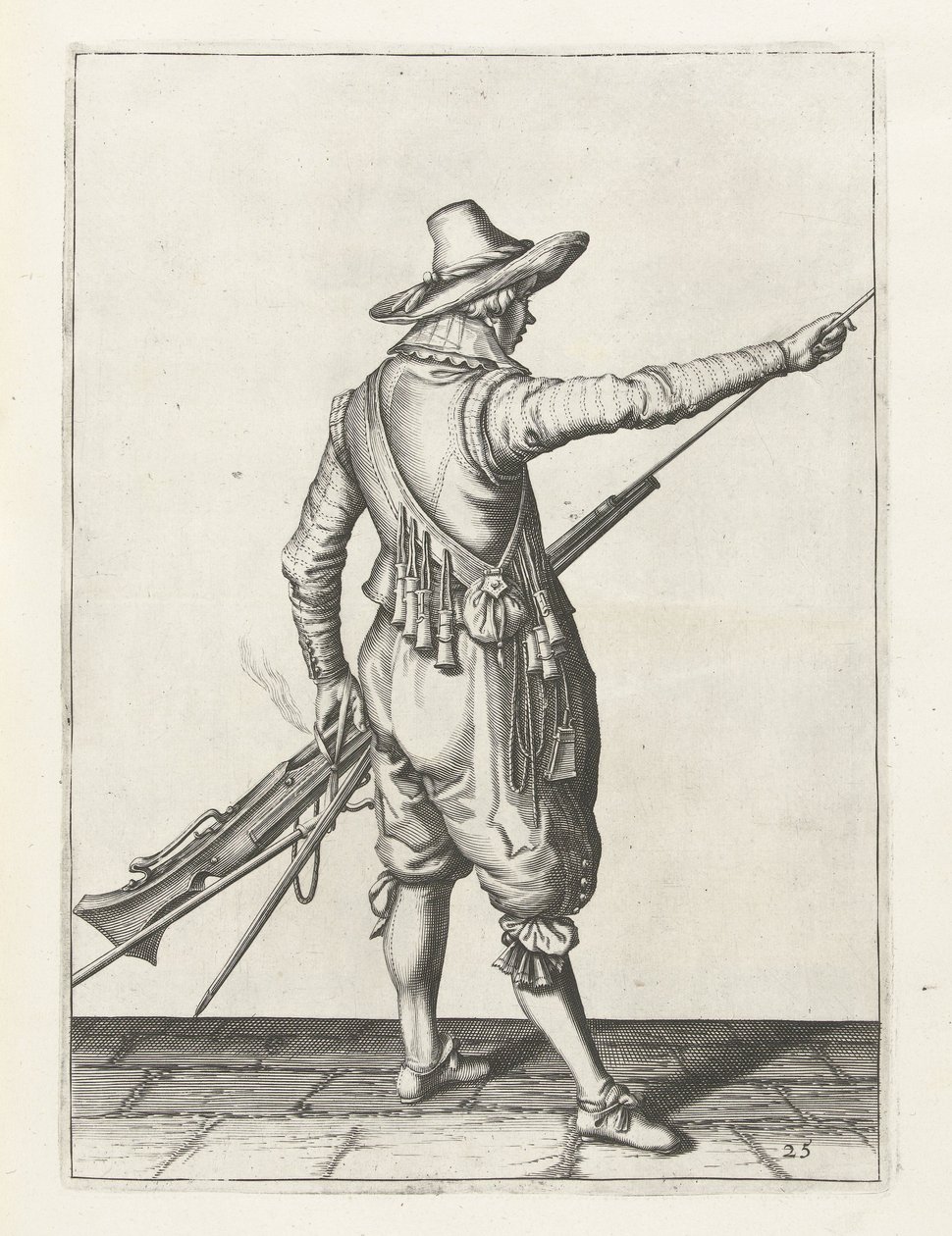 火枪手去除ramrod，c.1600 作者 雅各布二世