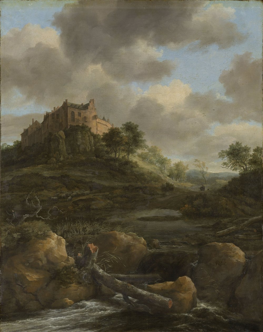 本特海姆城堡，1650-82 作者 雅各布范瑞斯达尔
