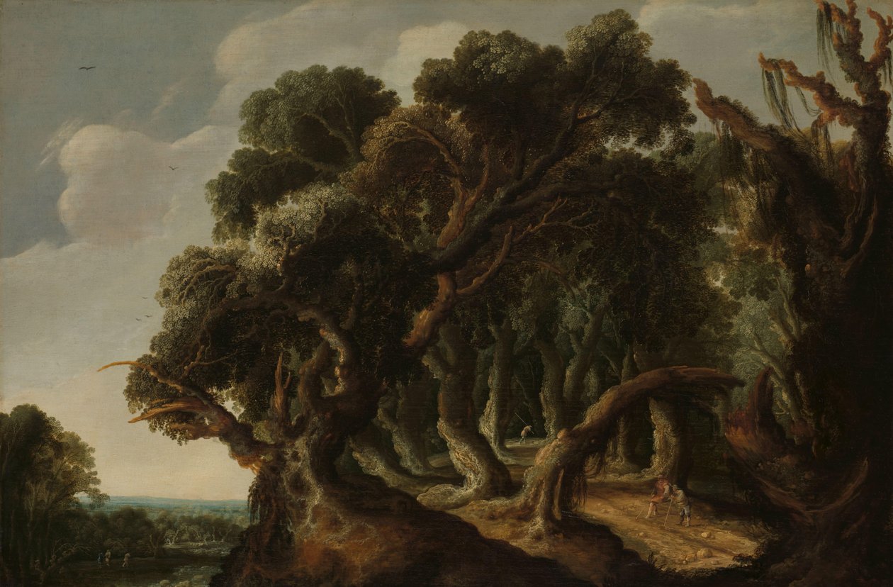 林木景观
景观 作者 Jacob Jacobsz van Geel（艺术家签名）