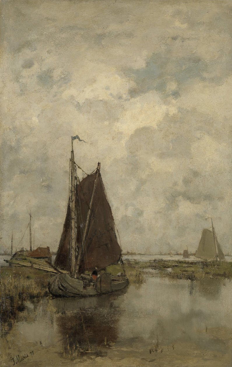 Ships in Dull Weather 作者 雅各布·马里斯