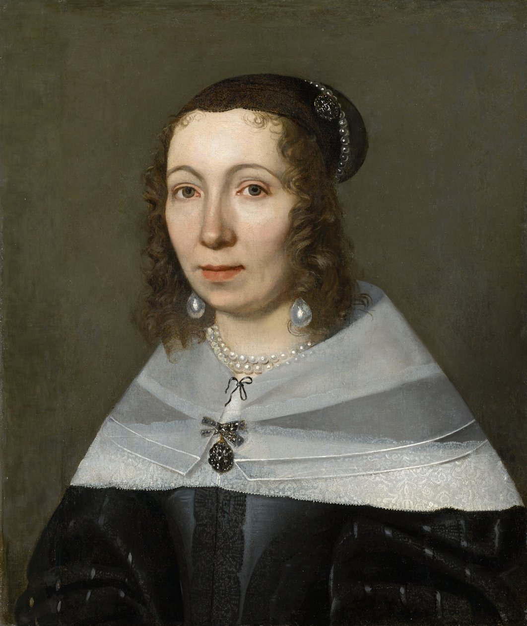 玛丽亚·西比拉·梅里安（Maria Sibylla Merian）肖像（1647-1717），1679年。 作者 雅各布·马瑞尔