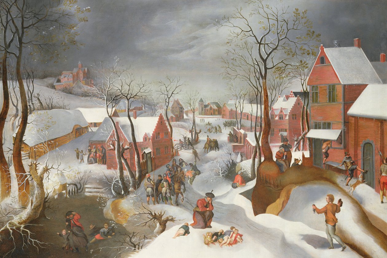 屠杀无辜者》（油画板） 作者 Jacob & Mostaert Gillis (1534 98) 格里默