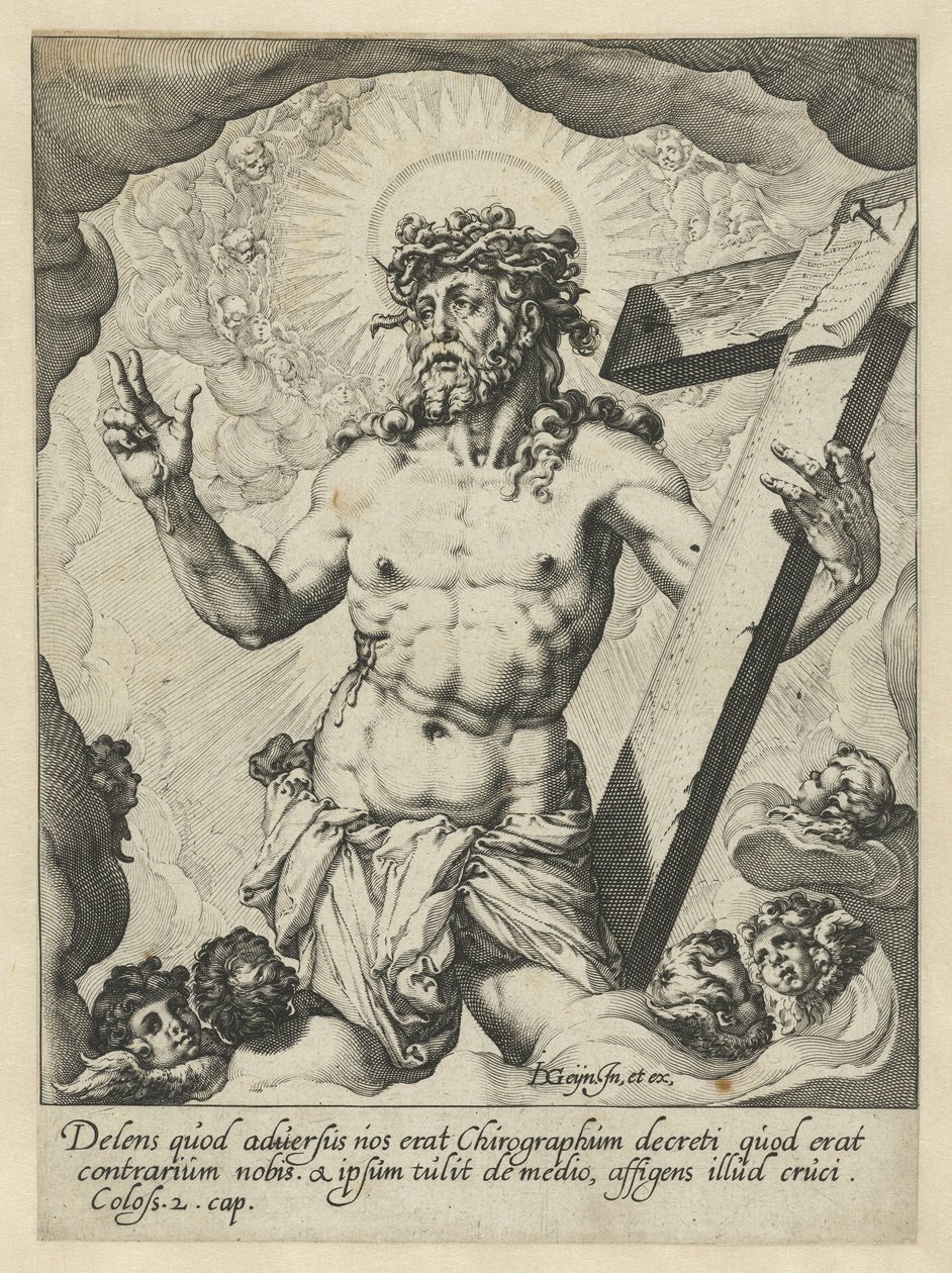 基督是多受痛苦的人 作者 Jacob de Gheyn (II) (车间)