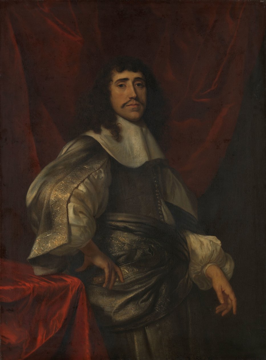男子肖像，据说是 Lucretia Boudaen 的第二任丈夫 Christoffel van Gangelt 作者 Jacob van Loo（归属于）