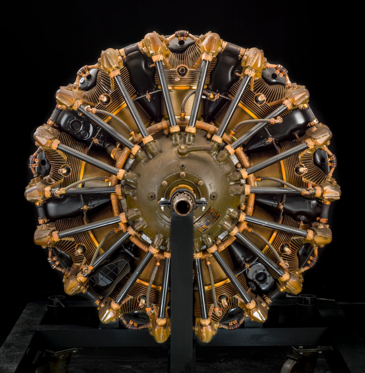 Jacobs Pratt & Whitney Wasp Jr. R-985-AN5, Radial 9 Engine, ca.1940. 作者 雅各布斯飞机发动机公司