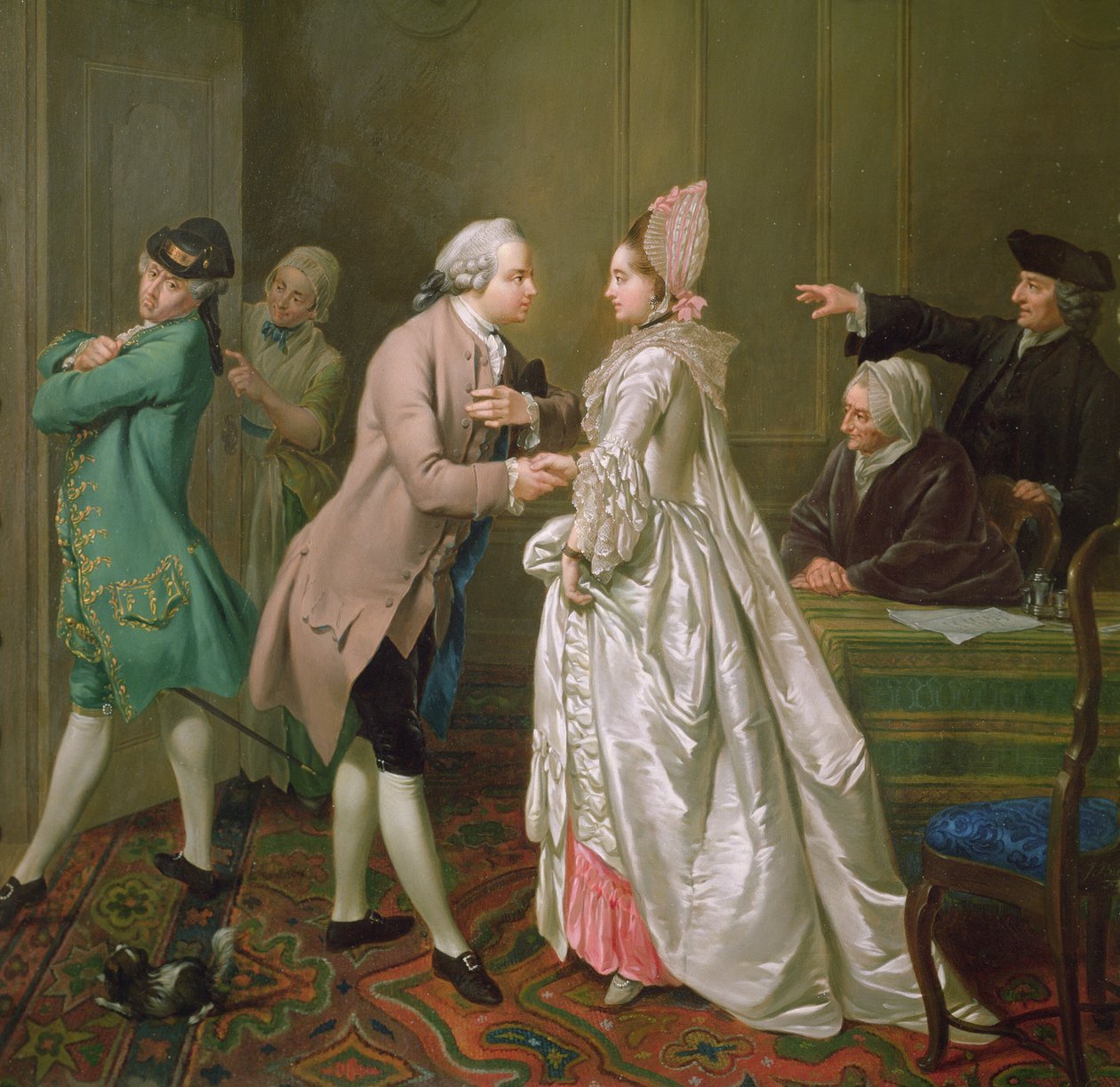 The Betrothal，1774 作者 雅各布斯购买