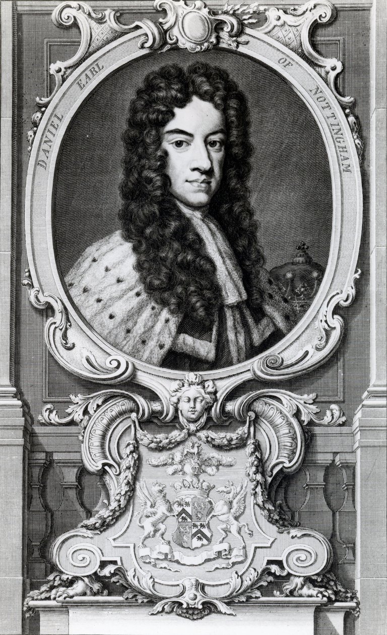 丹尼尔·芬奇，诺丁汉的第二伯爵和温奇尔西的第七伯爵（1647-1730） 作者 雅各布斯·霍布拉肯